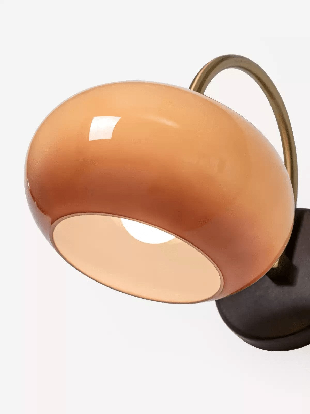 Amber Dome Wall Light