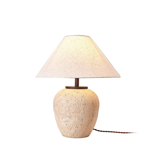 Aoji Travertine Table Lamp