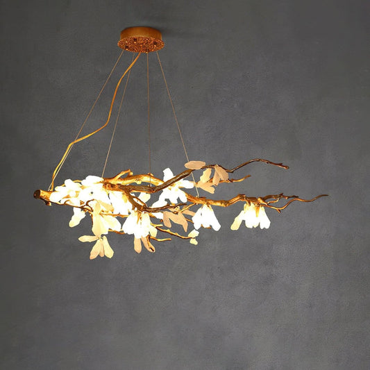 Crushed Stone Nature Chandelier