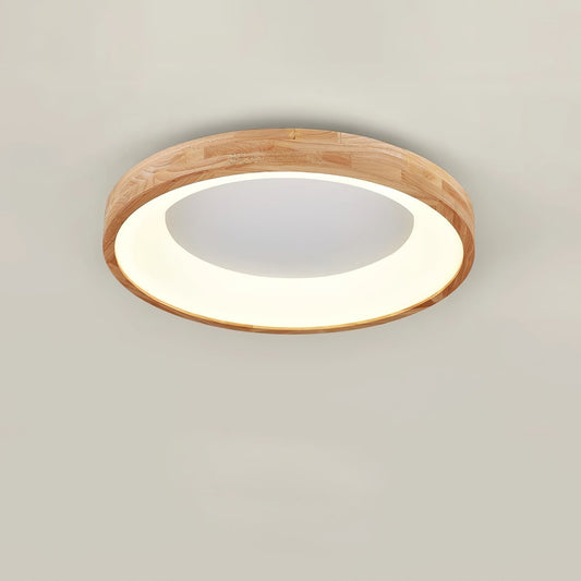 Ligna Square Flush Ceiling Light