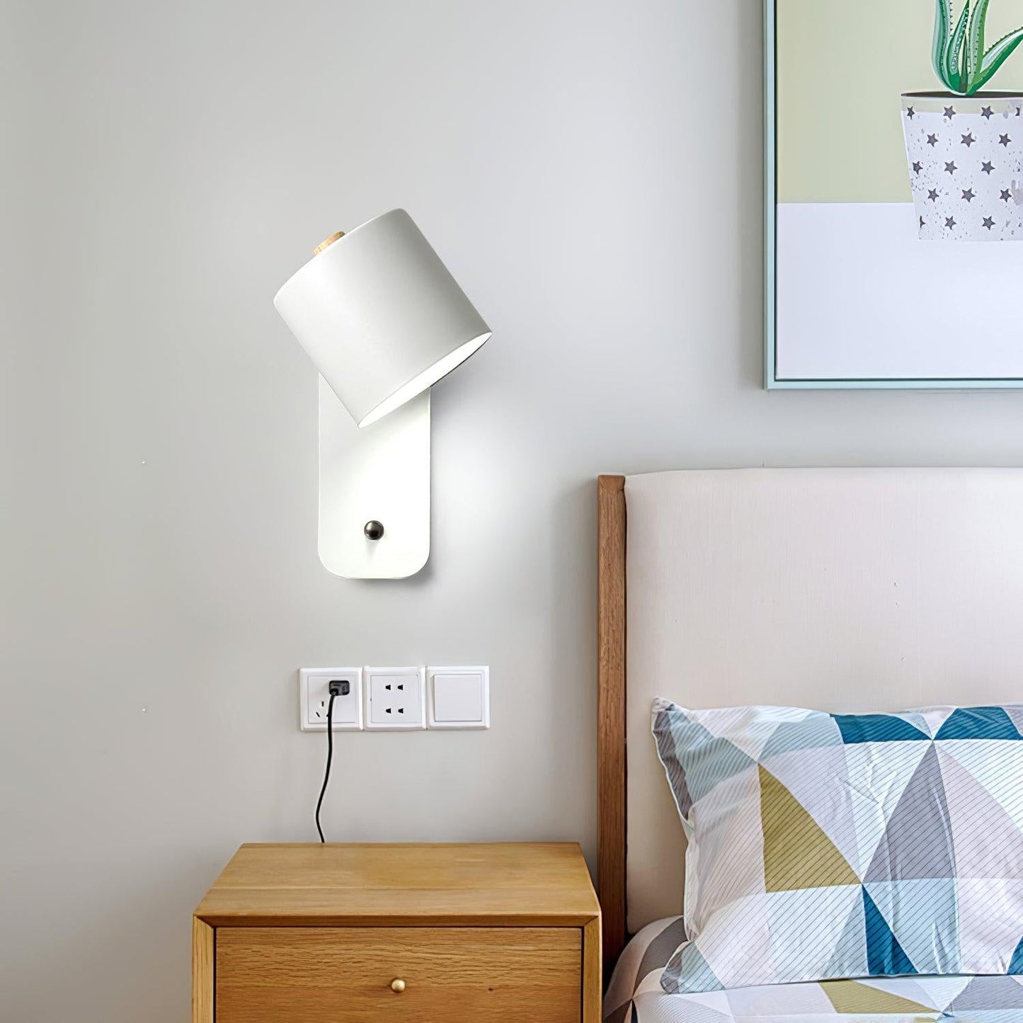 Rotatable Rechargeable Wall Lamp