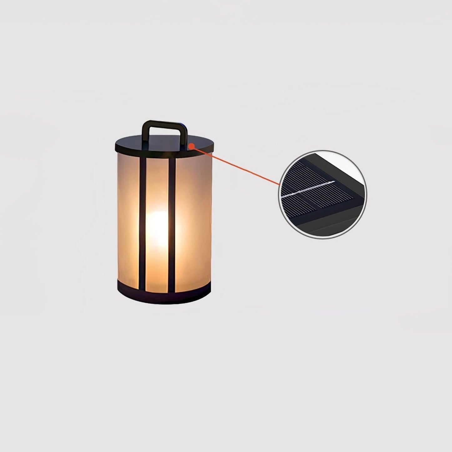 Acrylic Pillar Outdoor Lantern Light