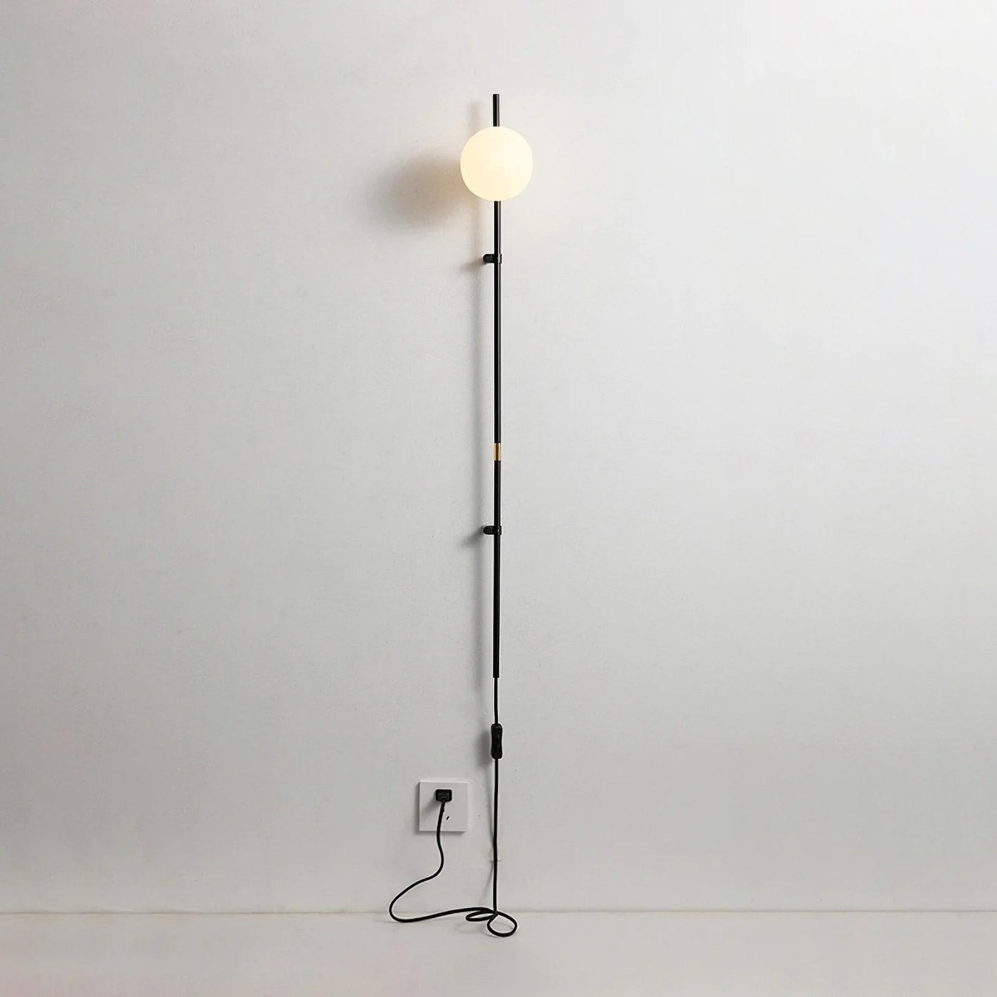 Adjustable Plug-In Wall Stem Lamp
