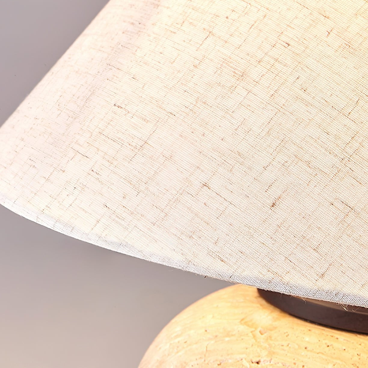 Aoji Travertine Table Lamp