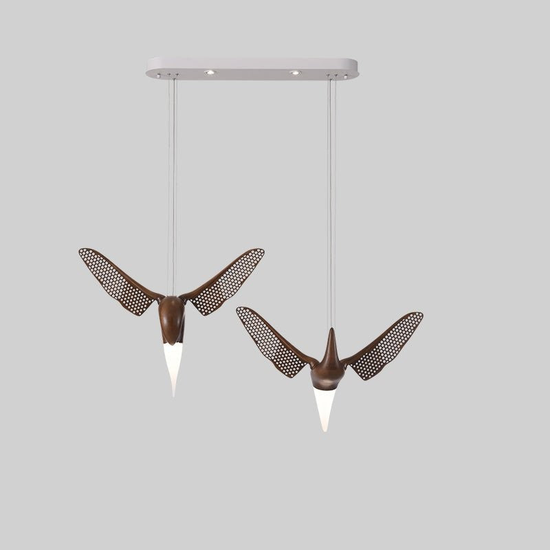 Avian Flight Sculptural Pendant Light