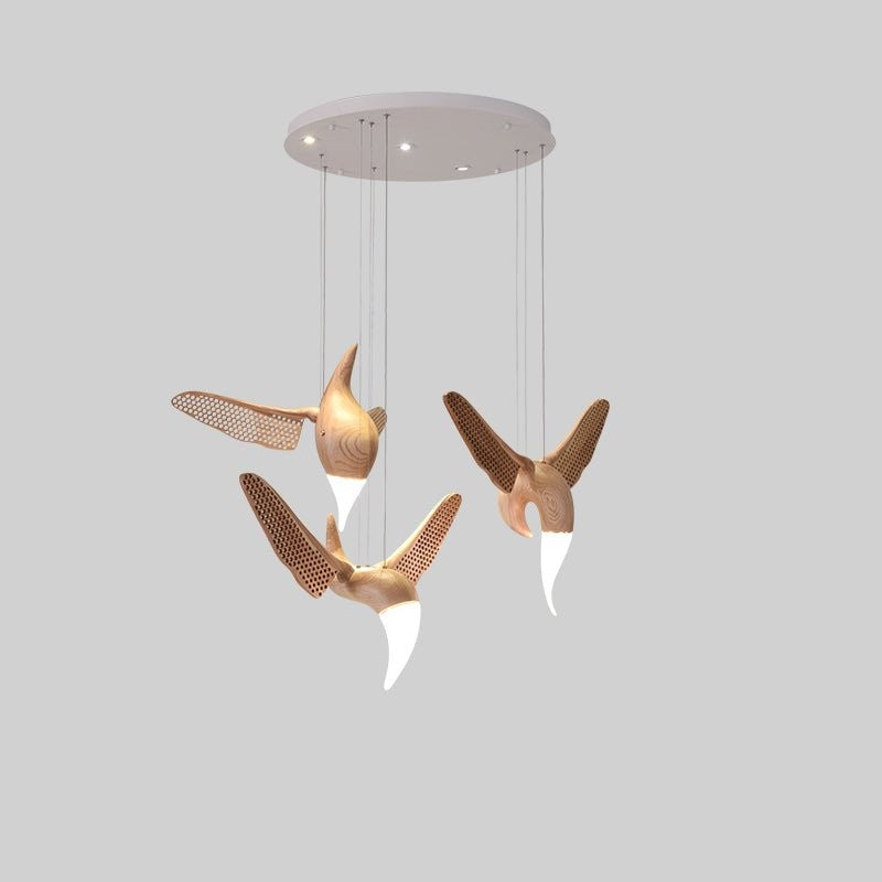 Avian Flight Sculptural Pendant Light