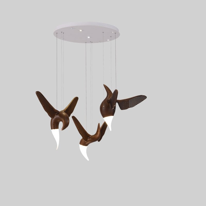 Avian Flight Sculptural Pendant Light