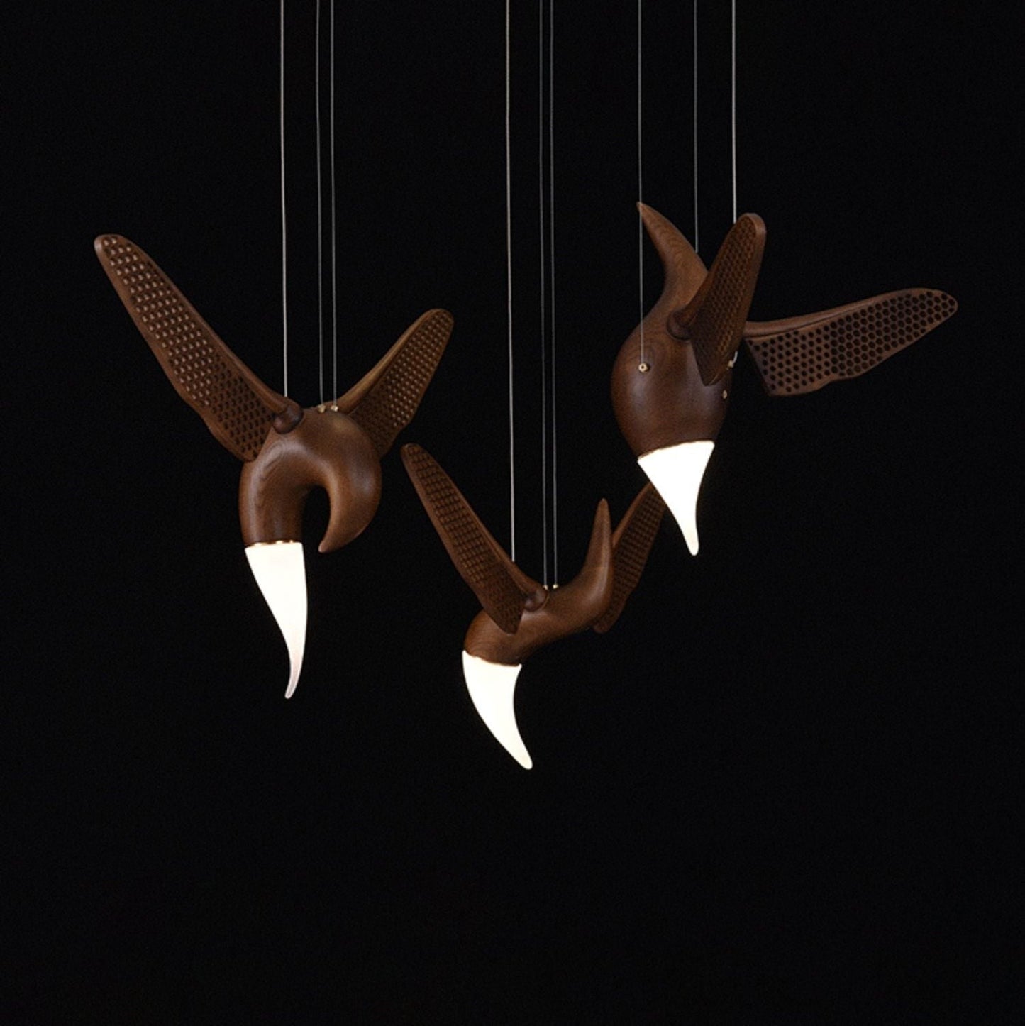 Avian Flight Sculptural Pendant Light