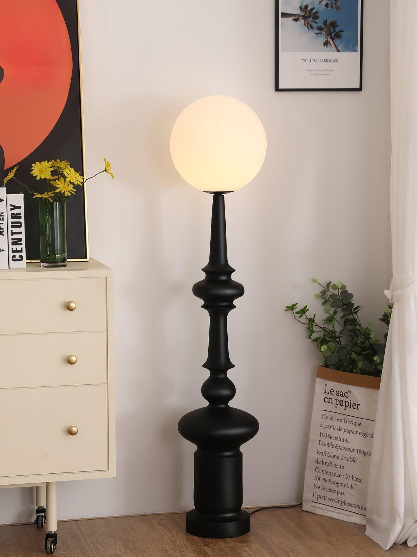 Classical Column Floor Lamp