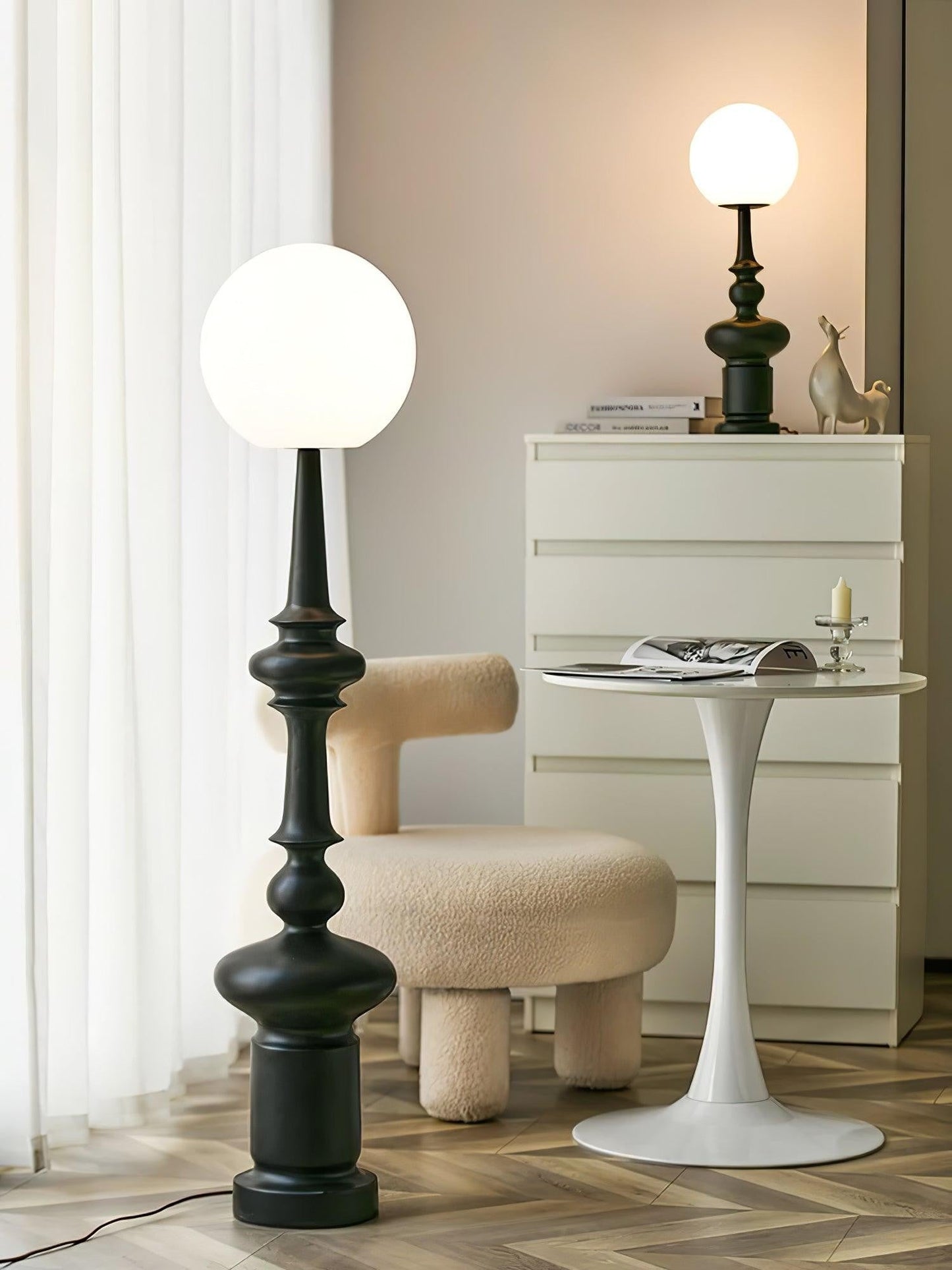 Classical Column Floor Lamp