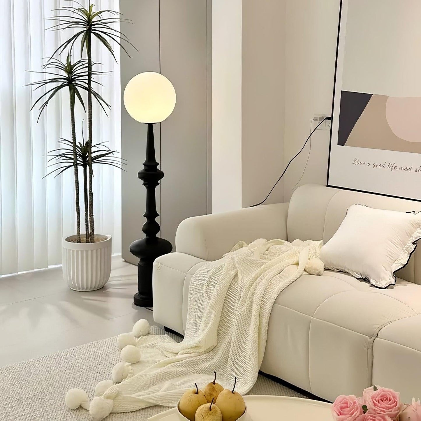 Classical Column Floor Lamp