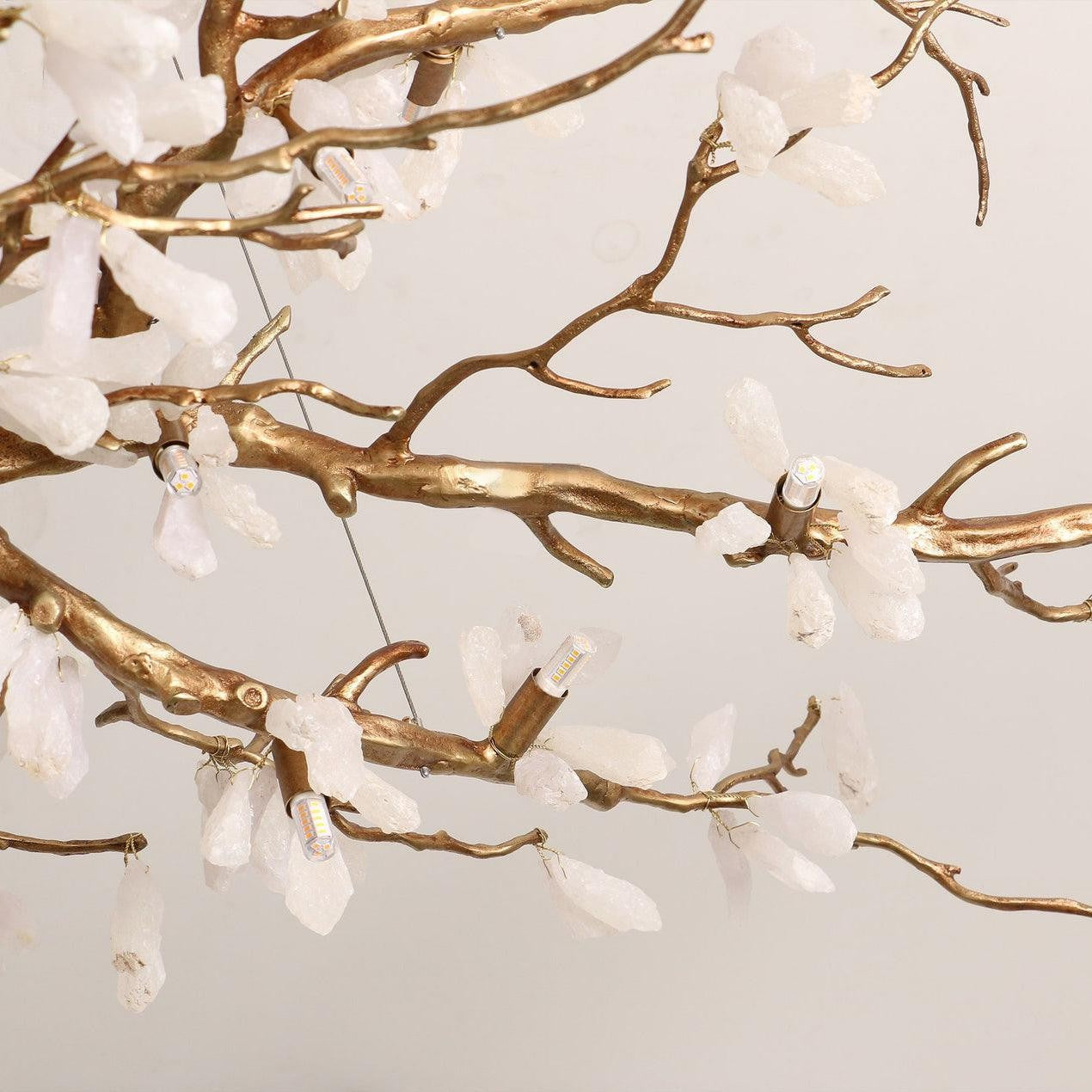 Crushed Stone Nature Chandelier