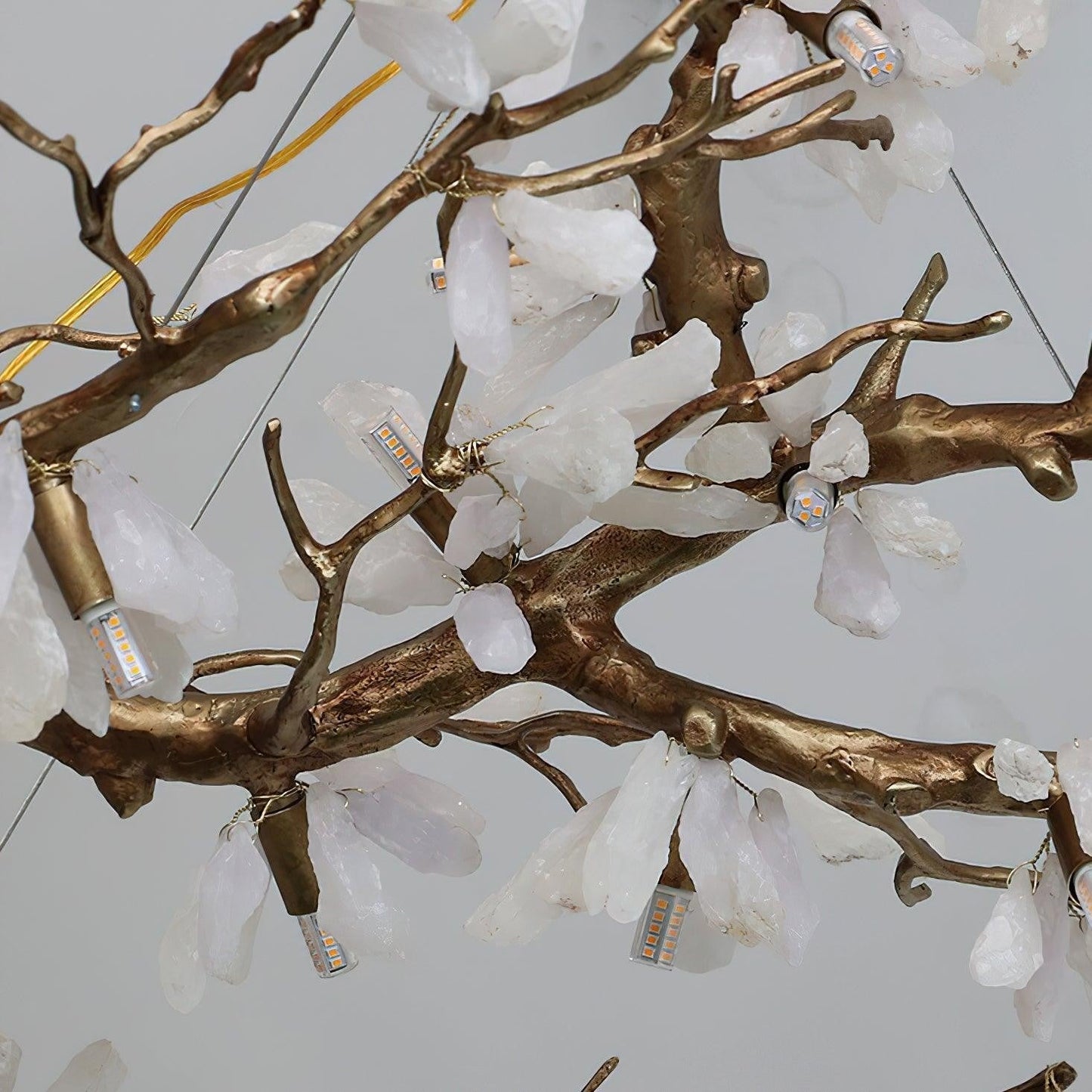 Crushed Stone Nature Chandelier
