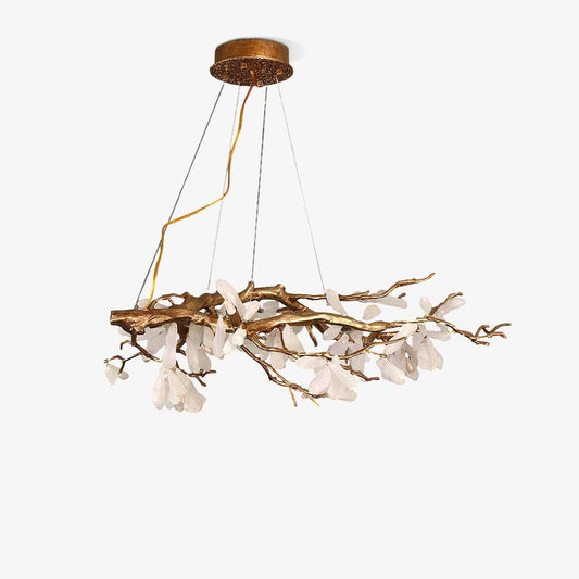 Crushed Stone Nature Chandelier
