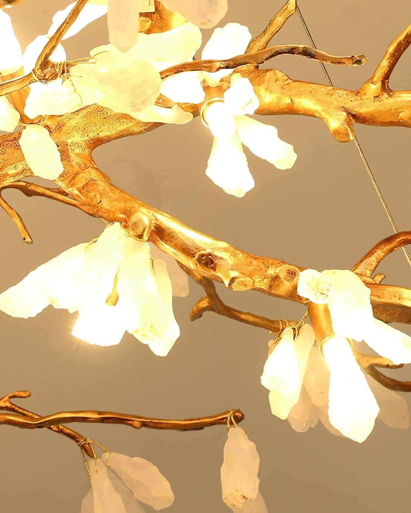 Crushed Stone Nature Chandelier