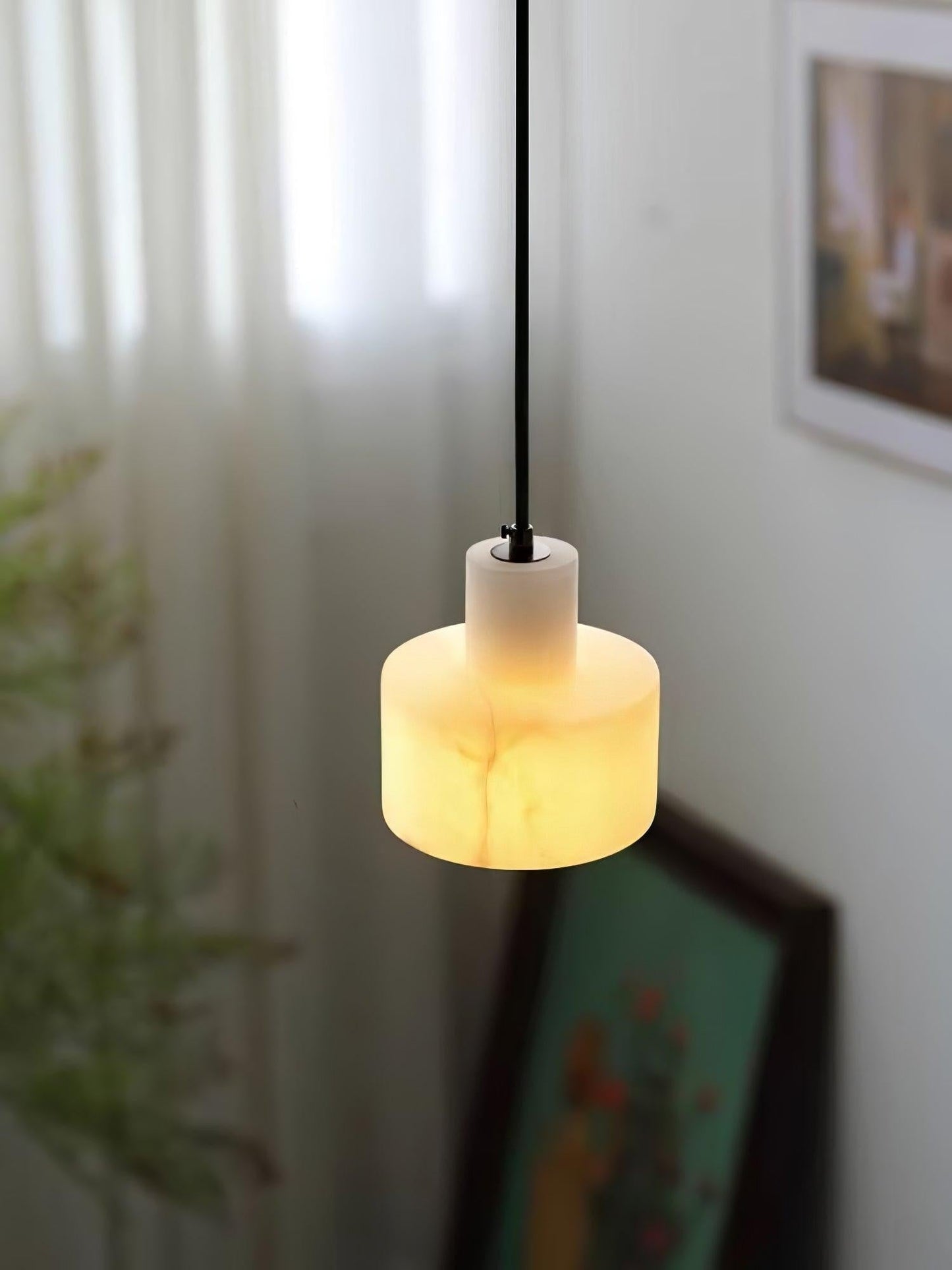 Cyls Alabaster Pendant Light