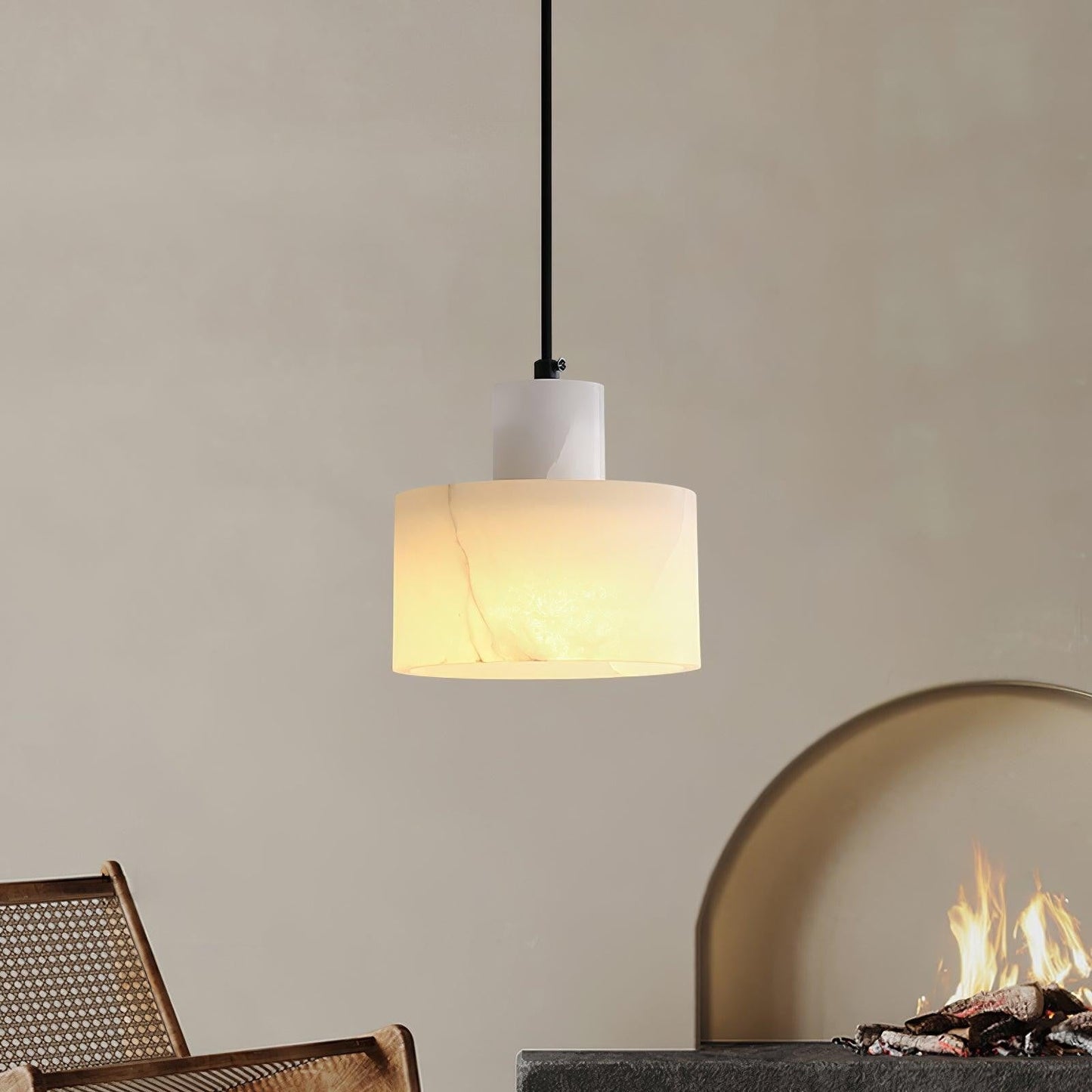 Cyls Alabaster Pendant Light