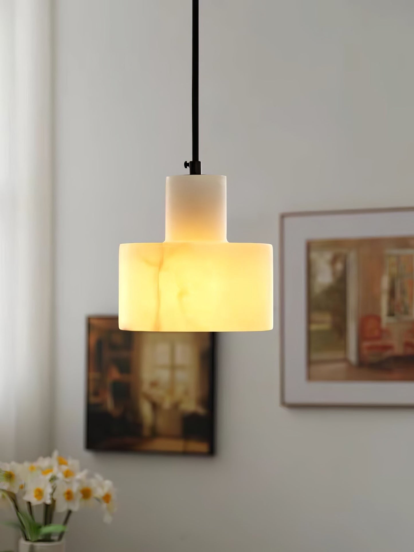 Cyls Alabaster Pendant Light