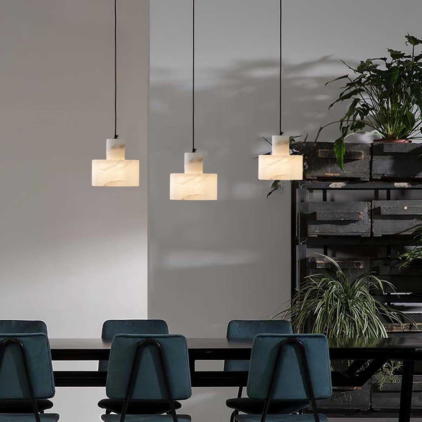 Cyls Alabaster Pendant Light