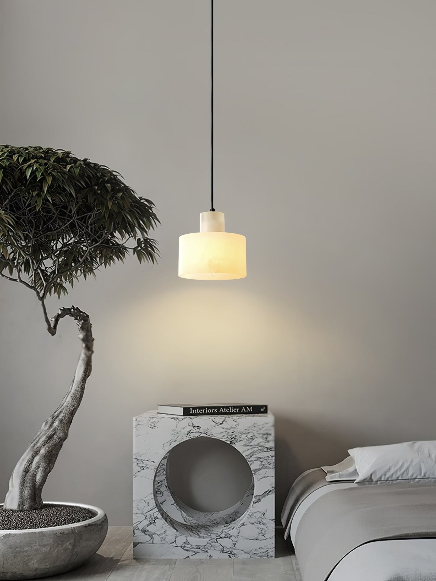 Cyls Alabaster Pendant Light