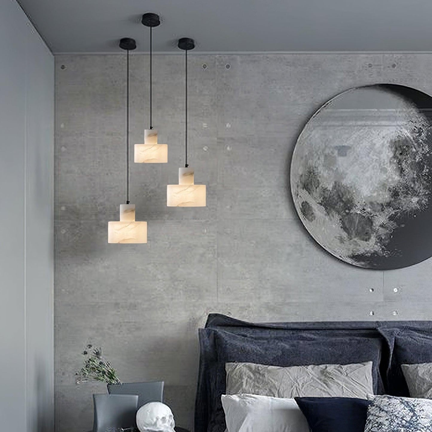 Cyls Alabaster Pendant Light
