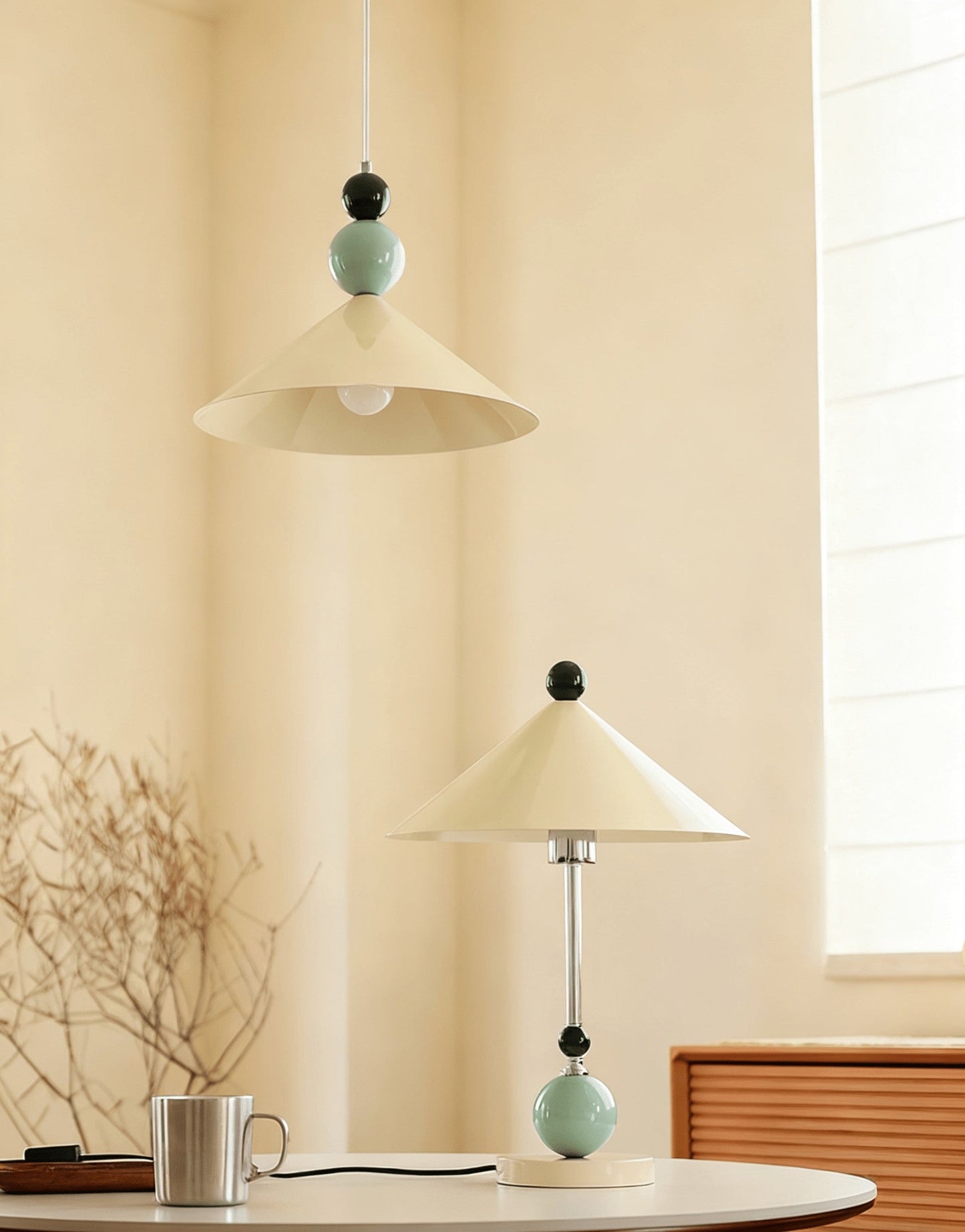 Geo Orb Retro Pendant Light