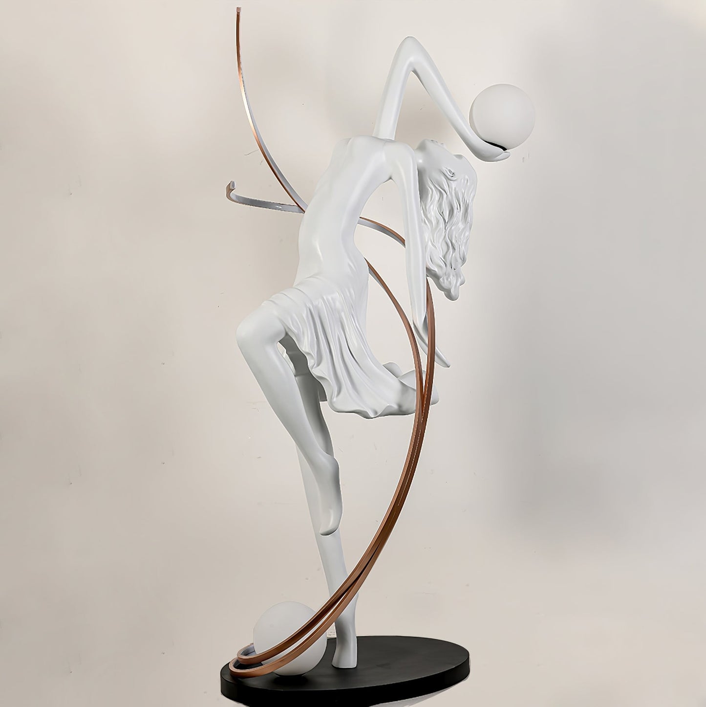 Goddess Sculpture Floor Light
