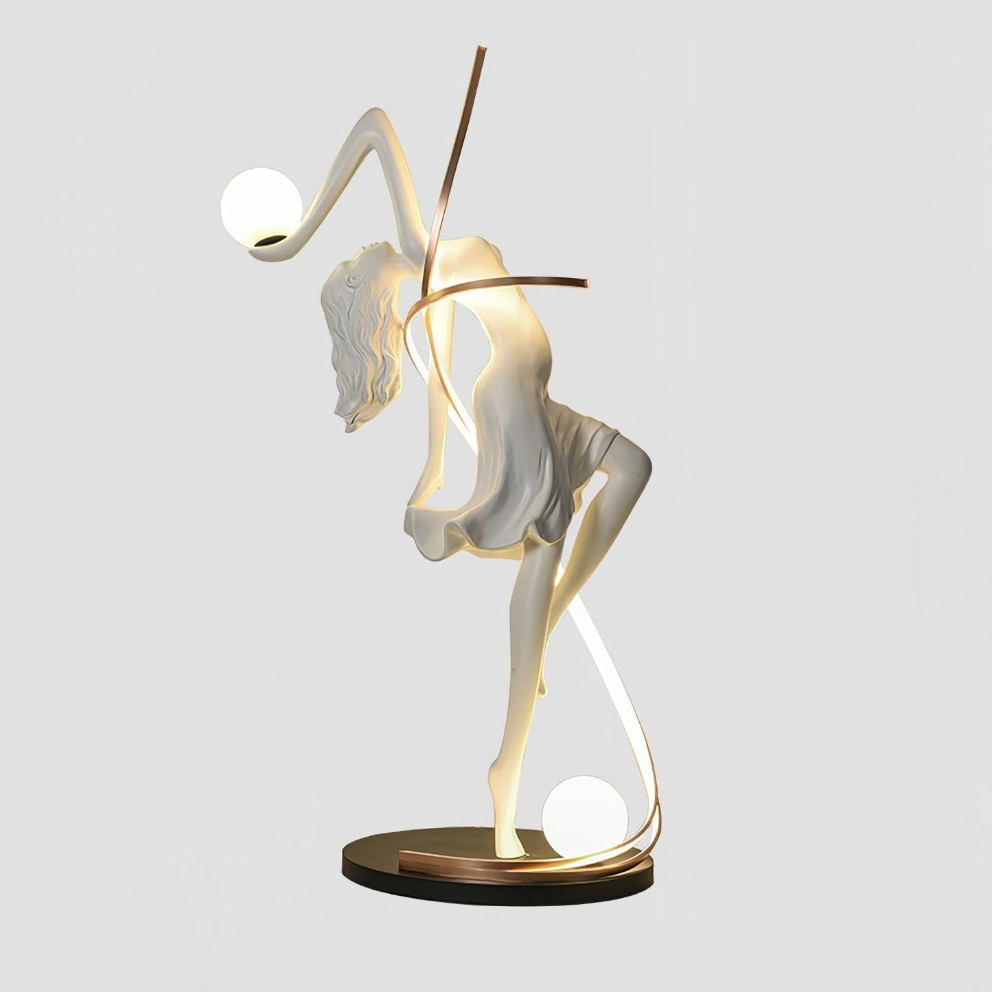 Goddess Sculpture Floor Light
