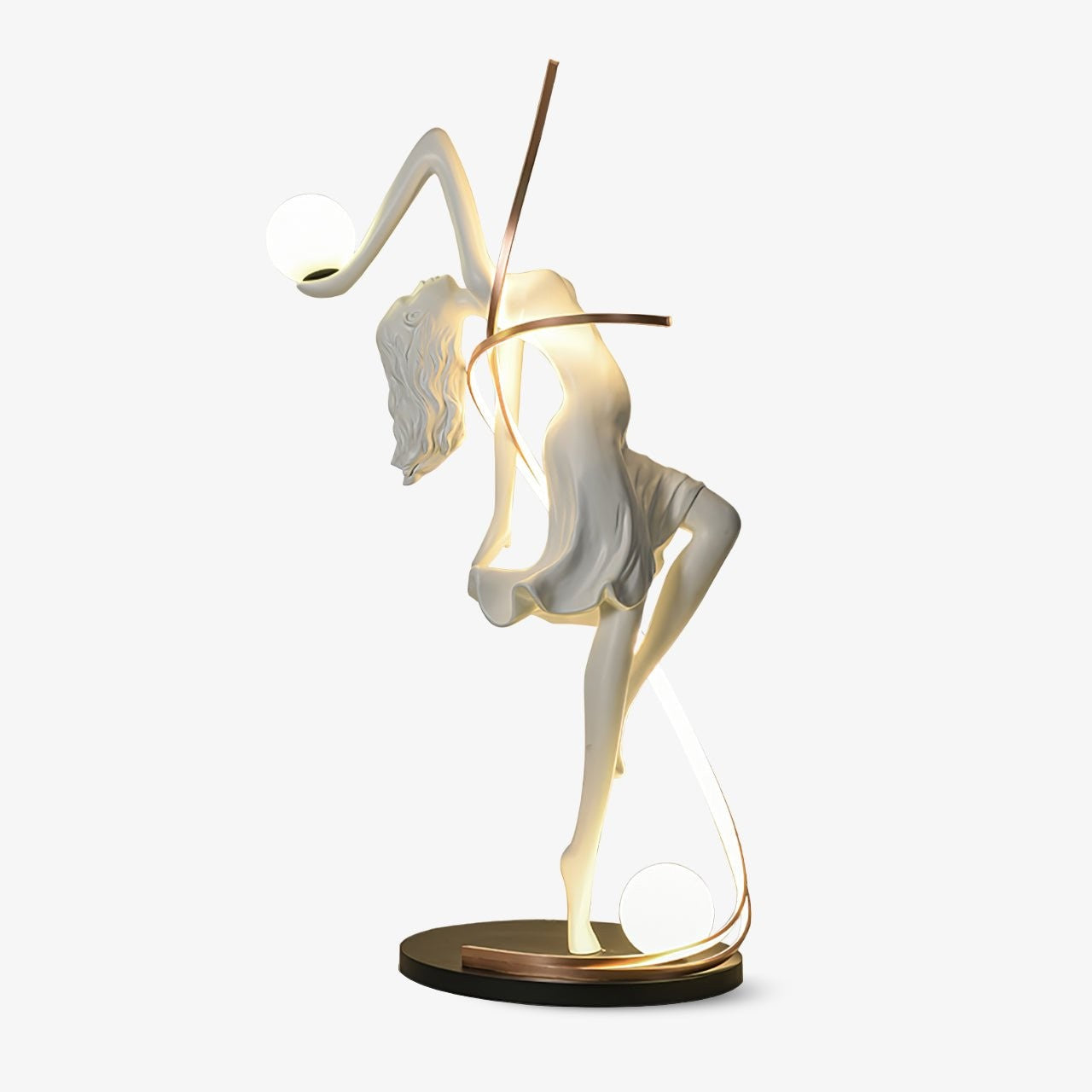 Goddess Sculpture Floor Light