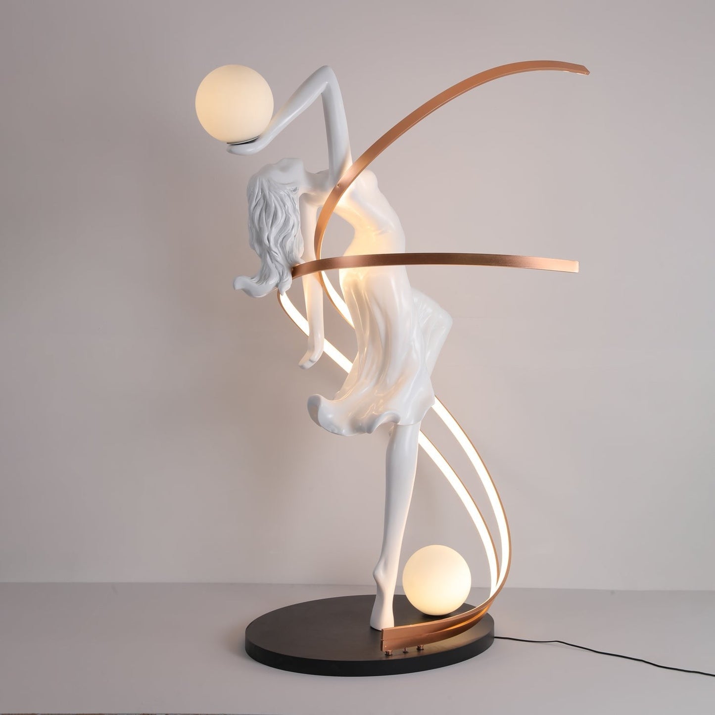 Goddess Sculpture Floor Light