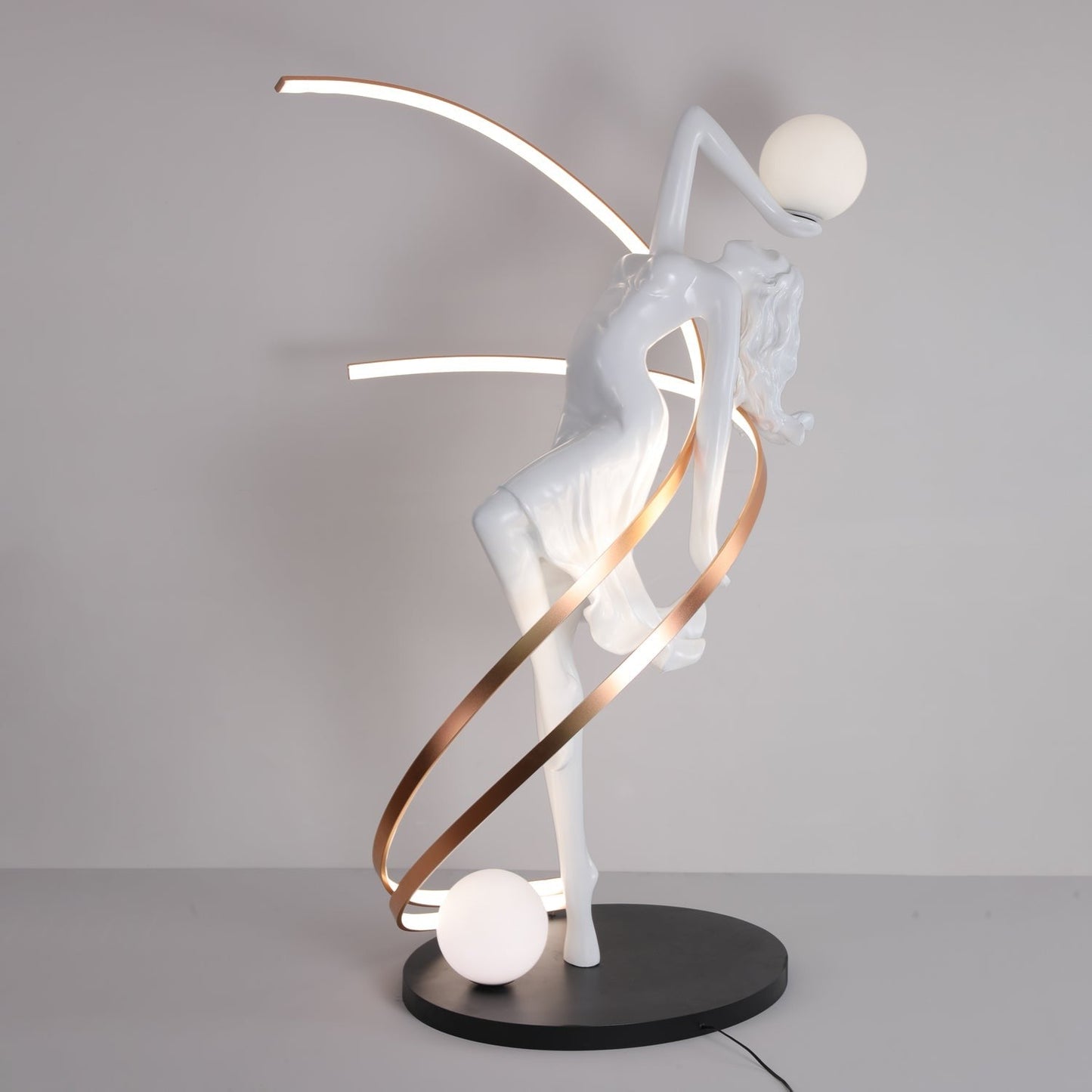 Goddess Sculpture Floor Light