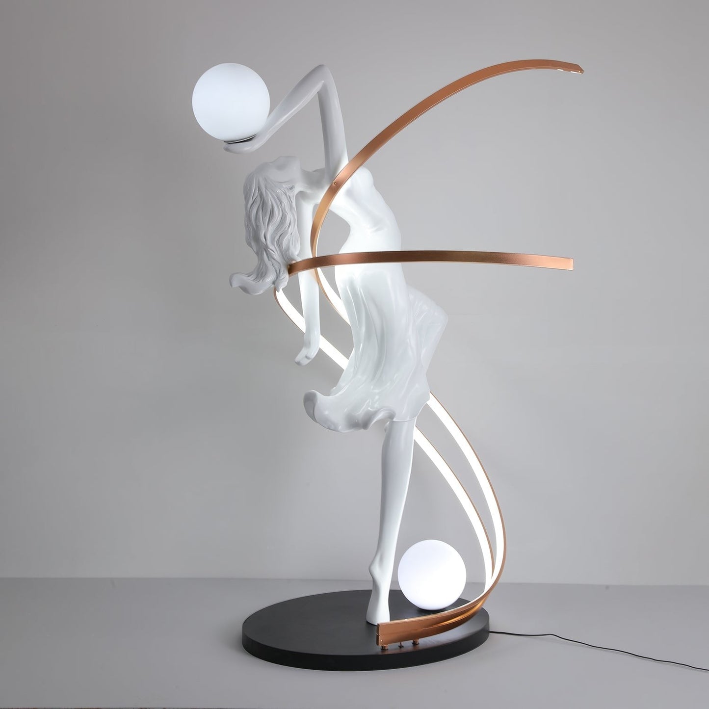 Goddess Sculpture Floor Light
