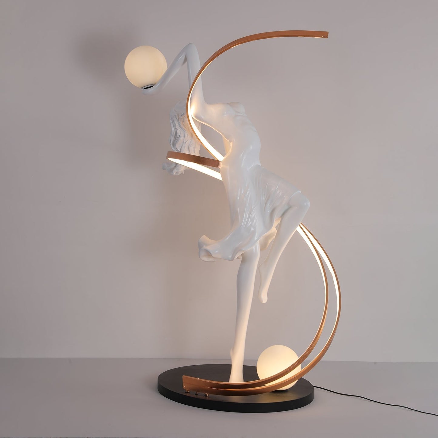 Goddess Sculpture Floor Light