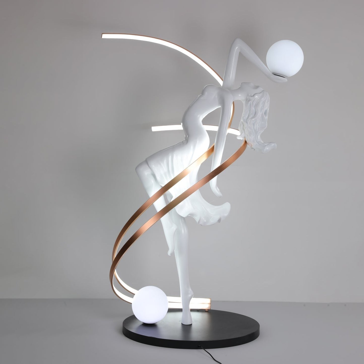 Goddess Sculpture Floor Light