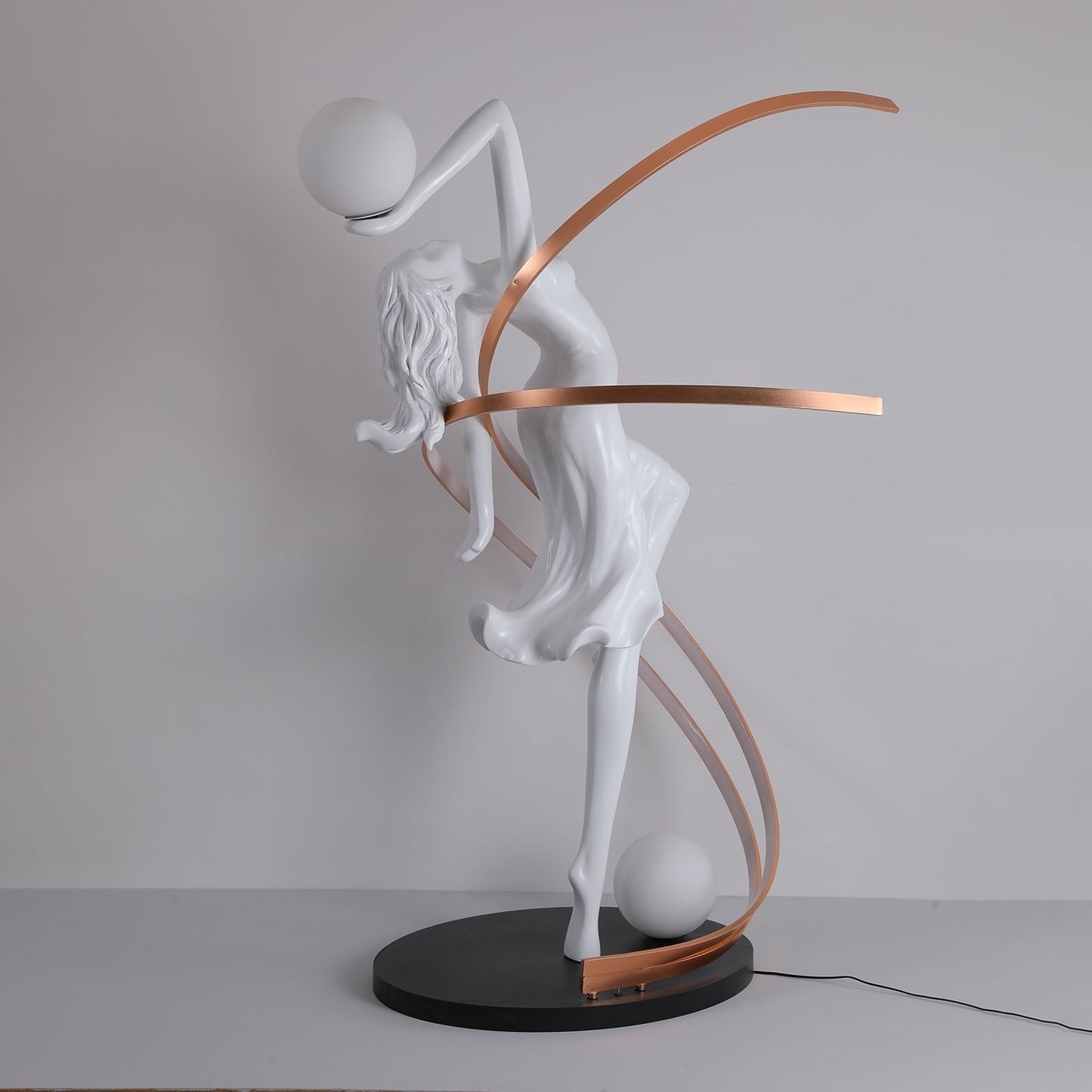Goddess Sculpture Floor Light