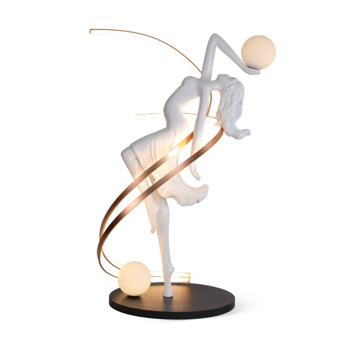 Goddess Sculpture Floor Light