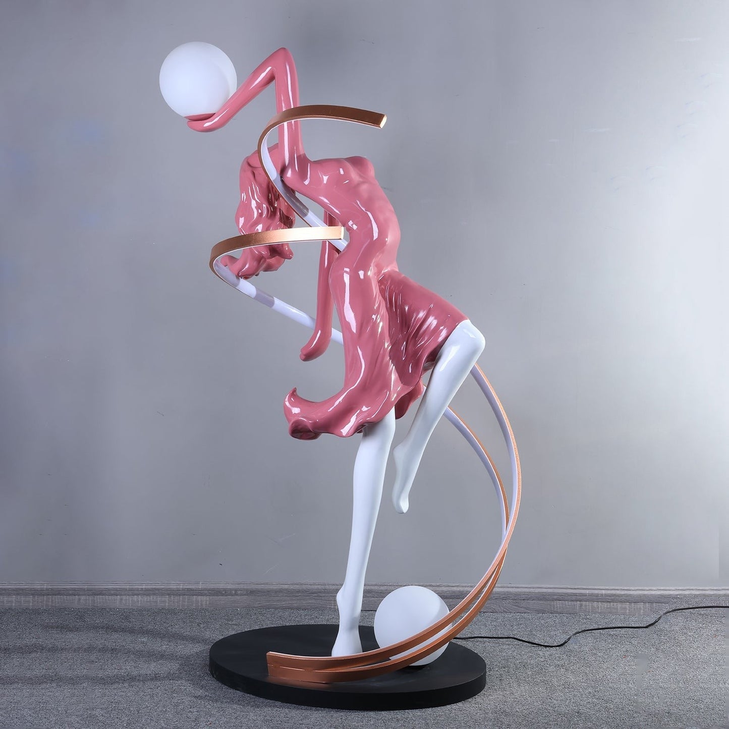 Goddess Sculpture Floor Light