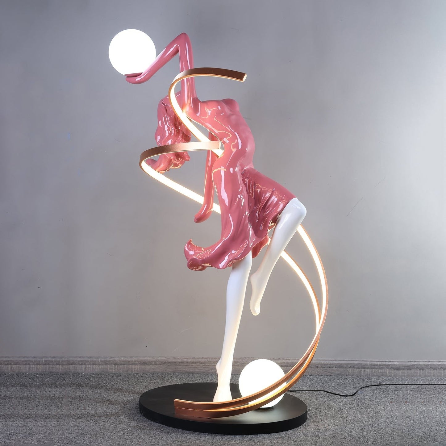 Goddess Sculpture Floor Light