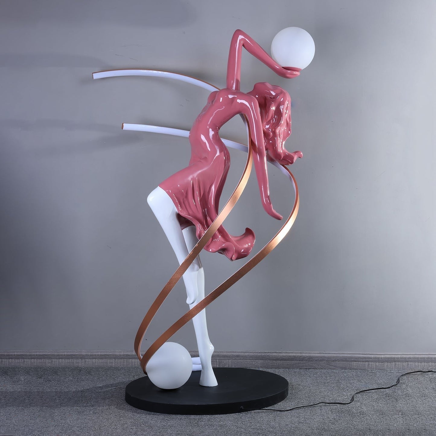 Goddess Sculpture Floor Light