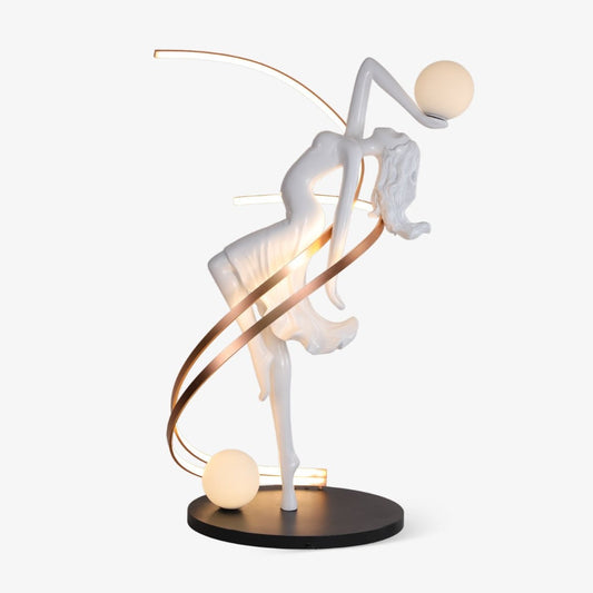 Goddess Sculpture Floor Light