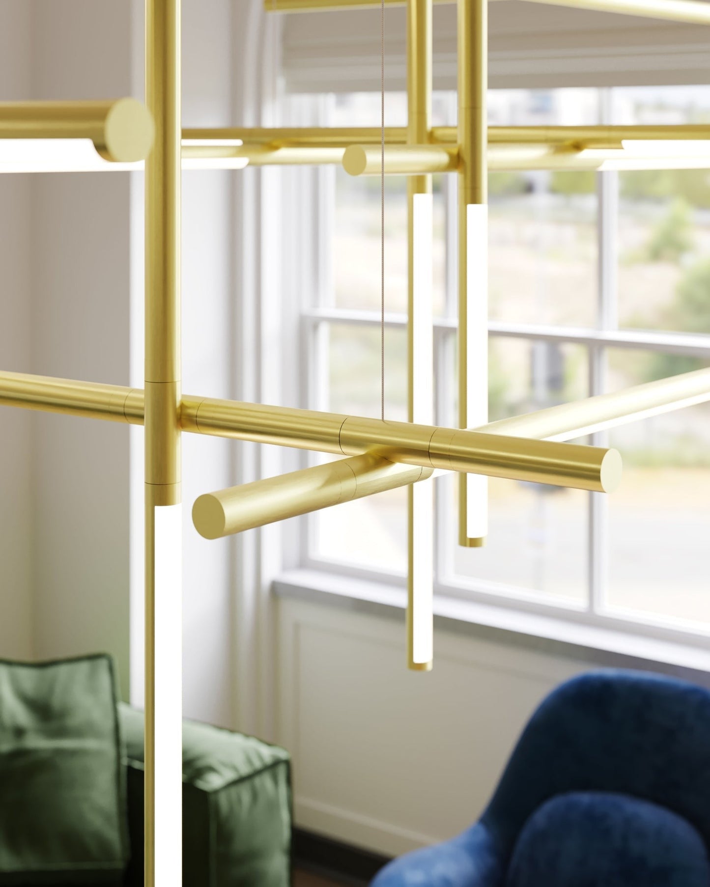 Intersect Linear Pendant Light