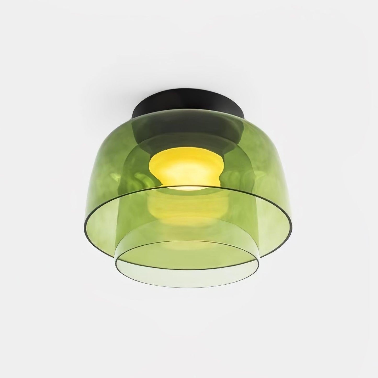 Layered Glass Ceiling Light