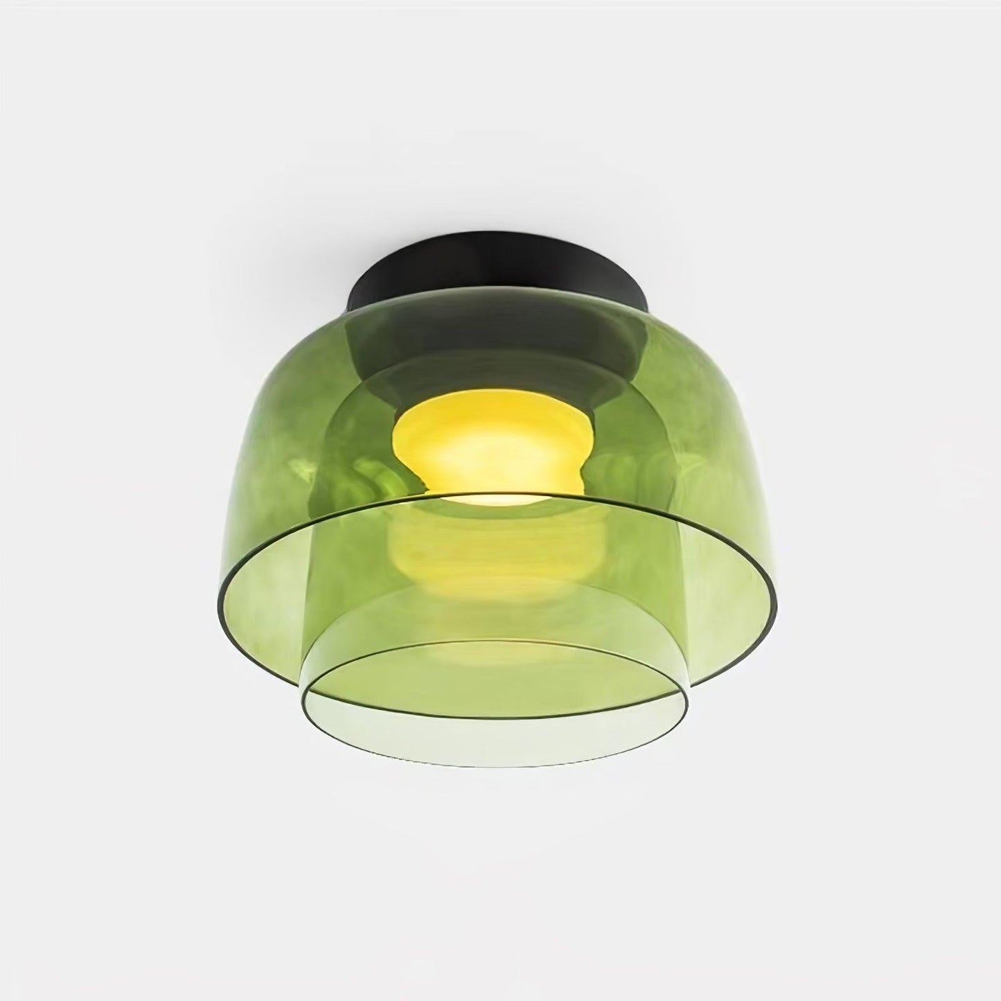Layered Glass Ceiling Light
