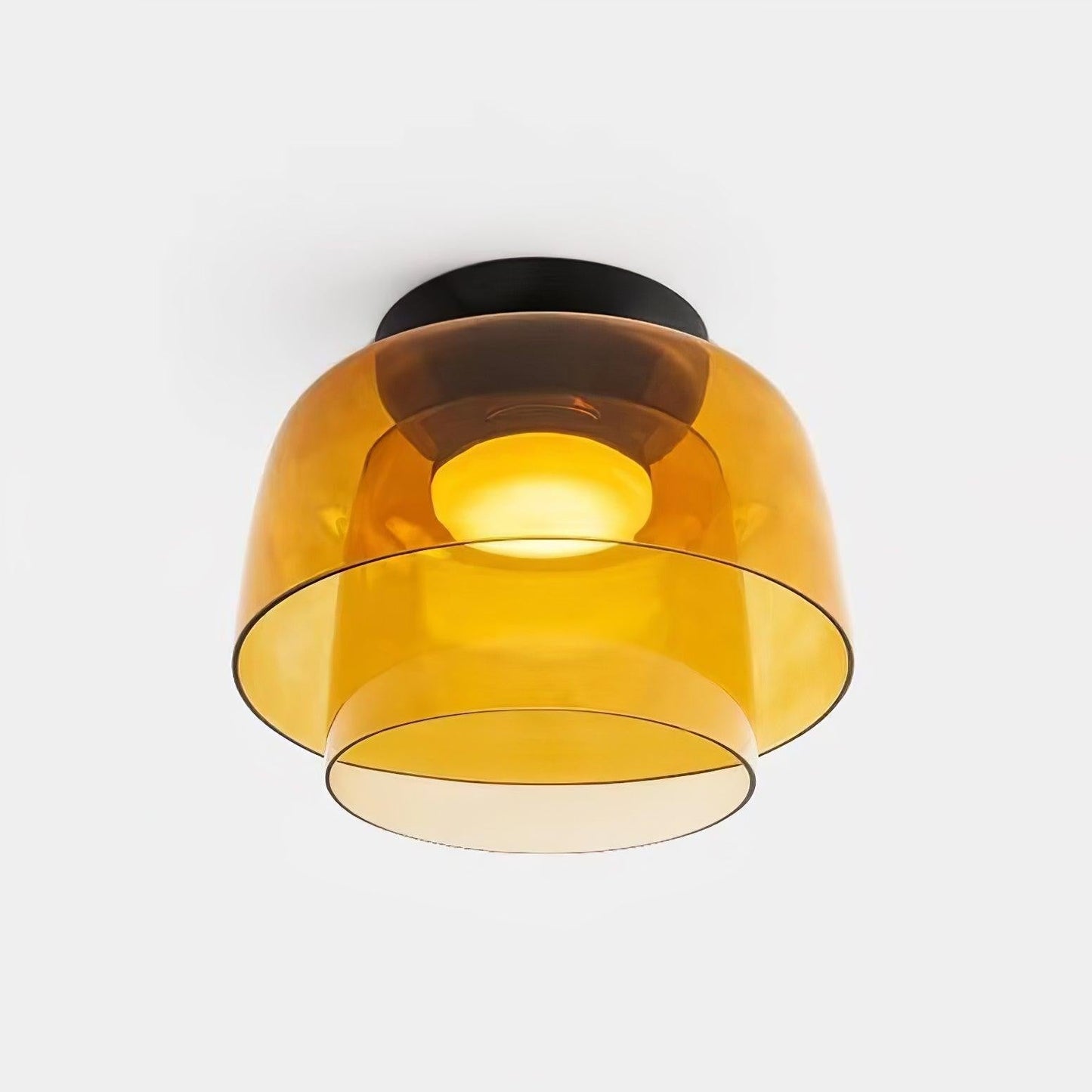 Layered Glass Ceiling Light