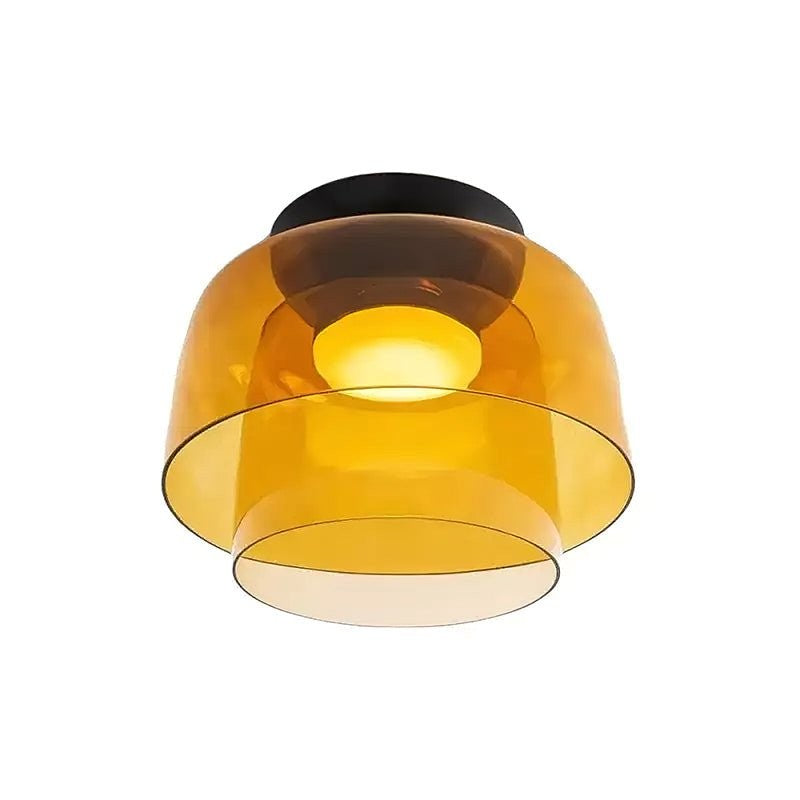 Layered Glass Ceiling Light