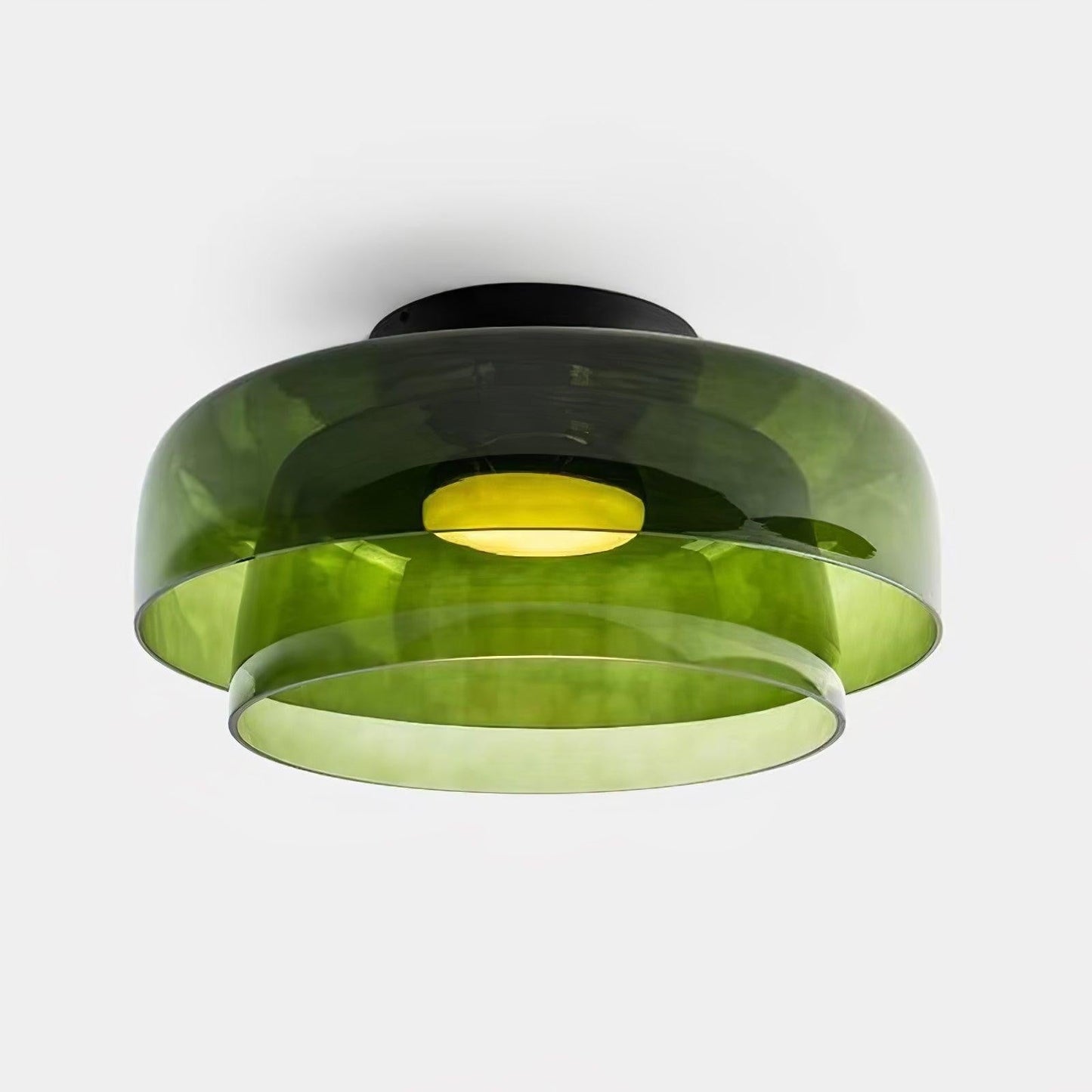 Layered Glass Ceiling Light