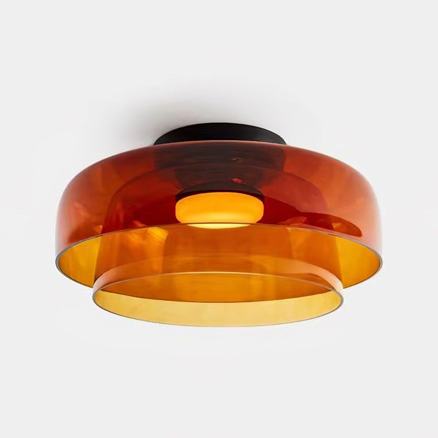 Layered Glass Ceiling Light