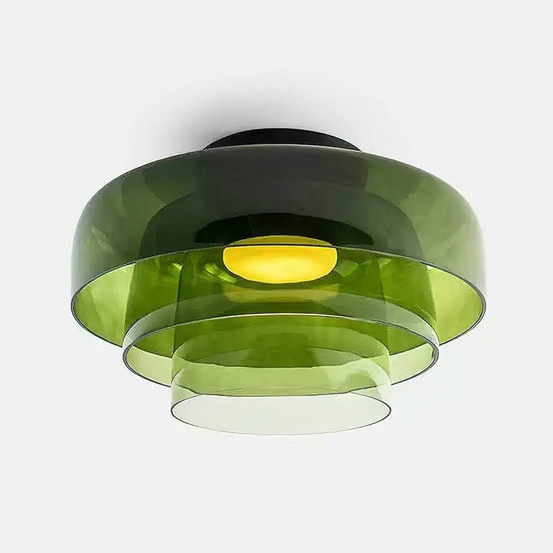 Layered Glass Ceiling Light
