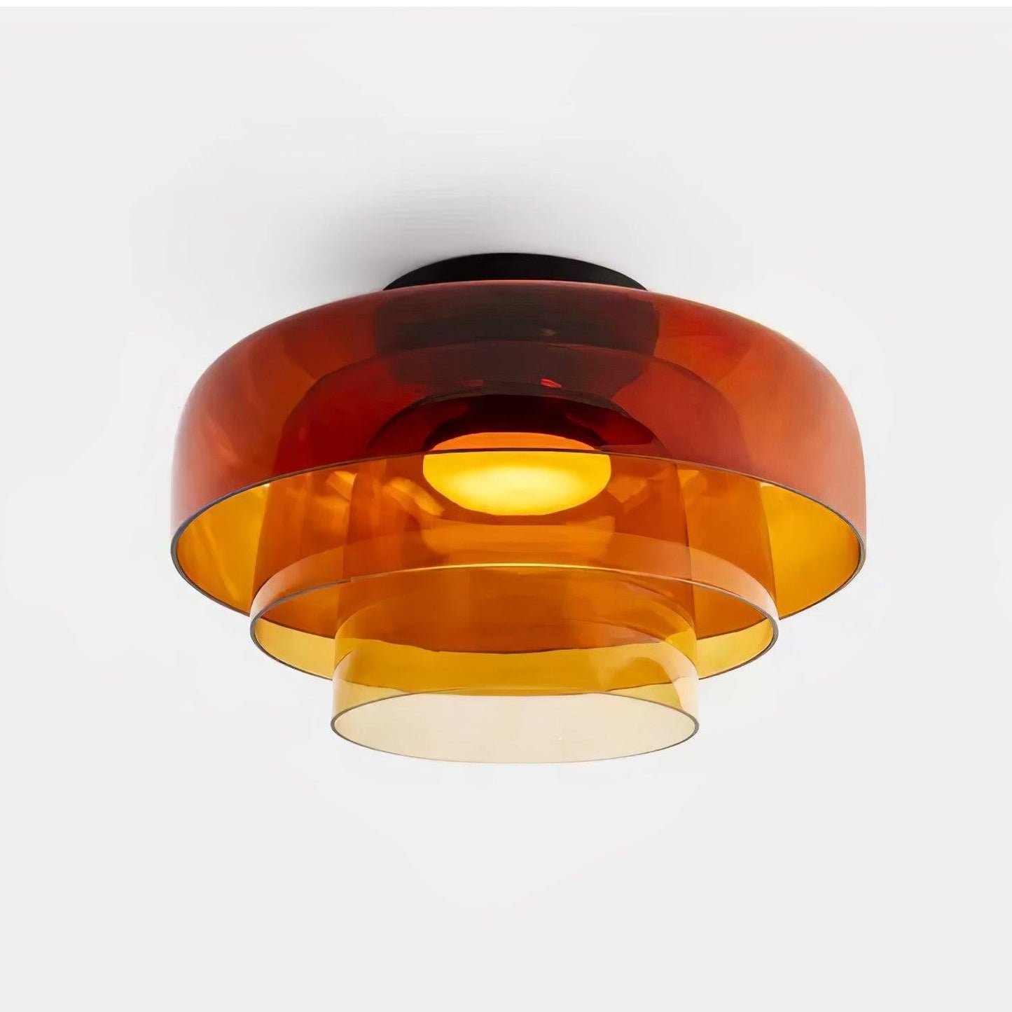 Layered Glass Ceiling Light