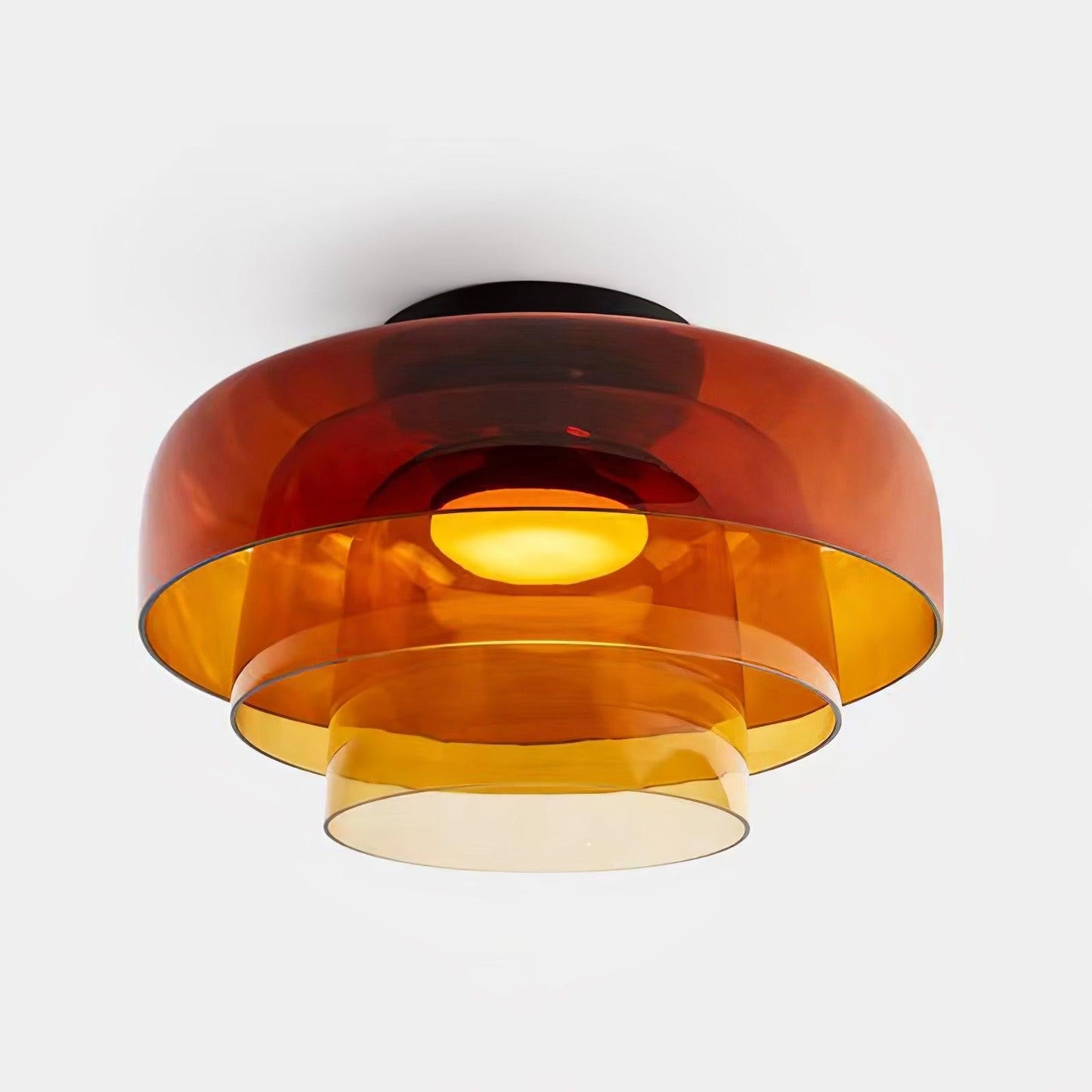 Layered Glass Ceiling Light